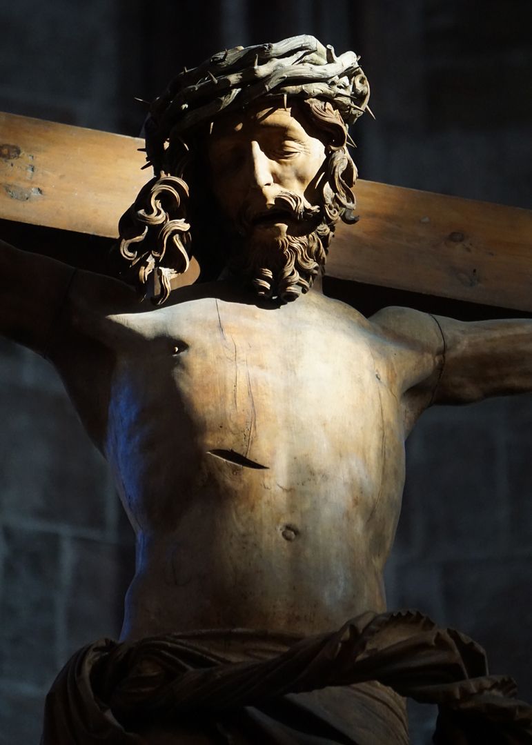 Crucifixus Oberkörper