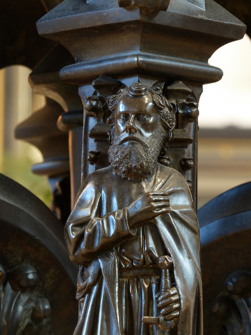 Baptismal font St. Paul, detail