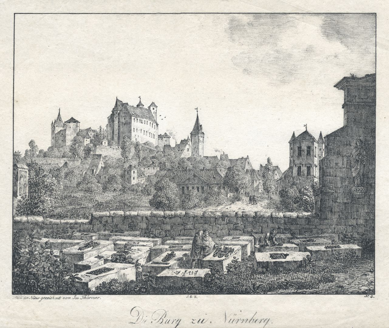 The Nuremberg castle 