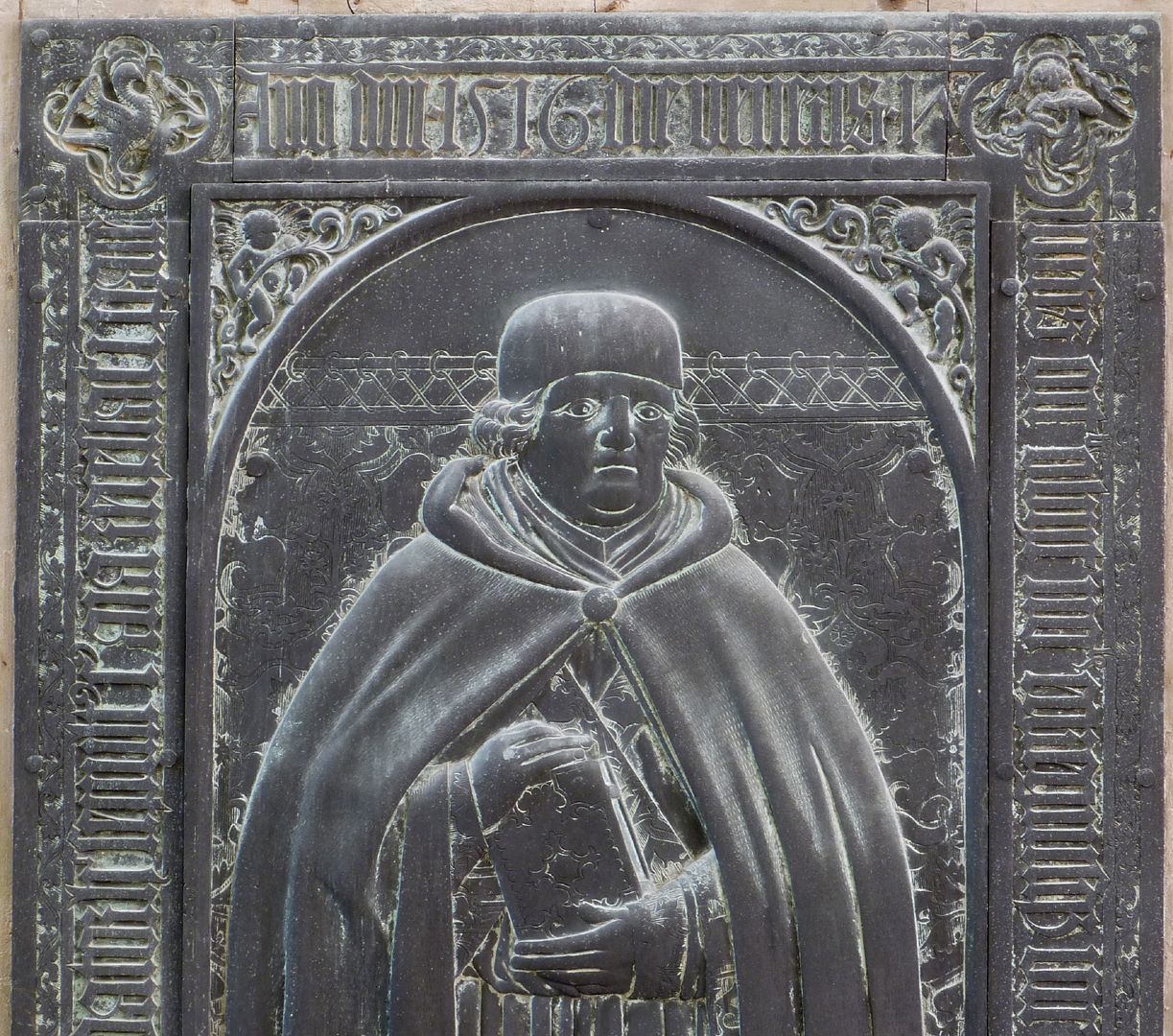 Balthasar von Neuenstadt obere Plattenhälfte