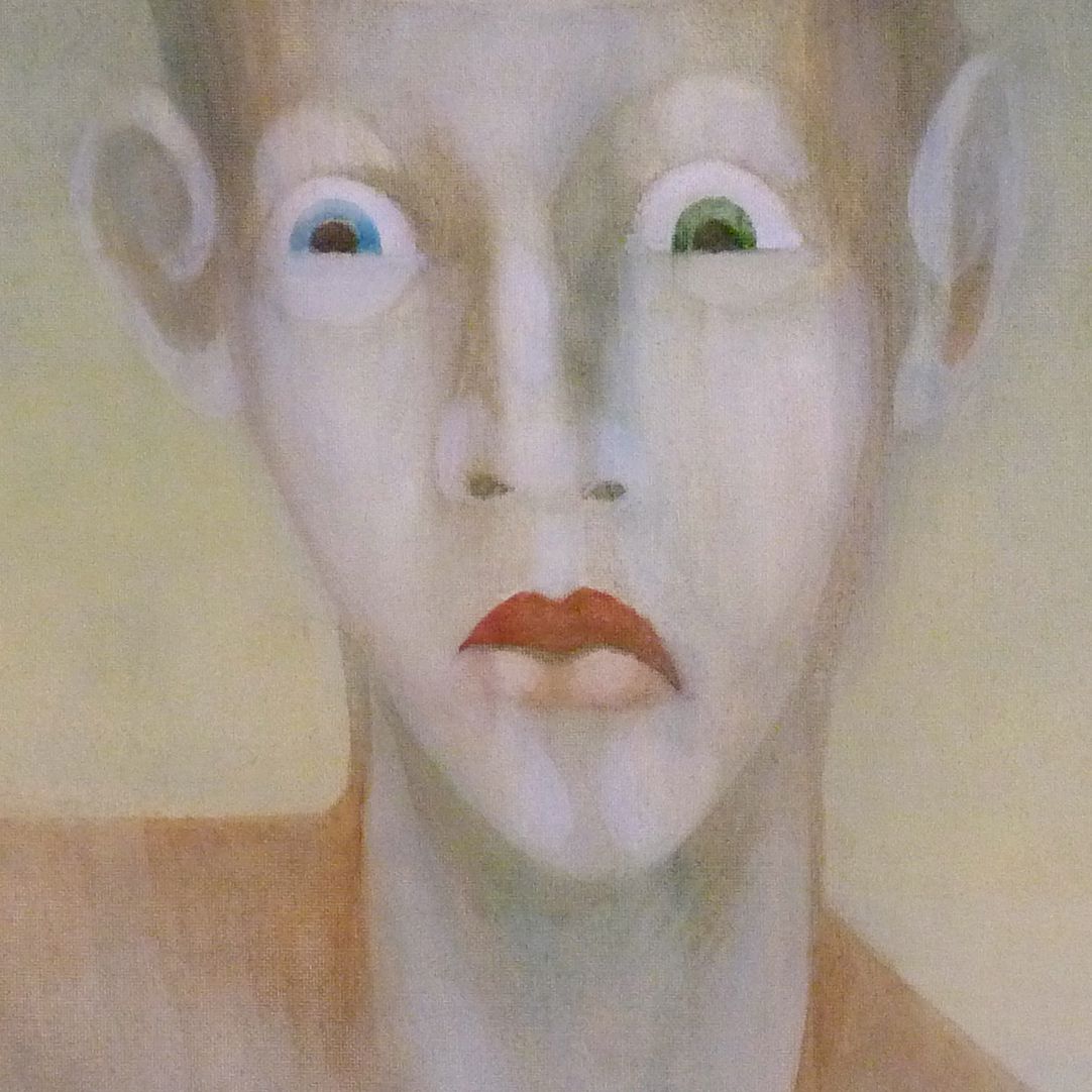 The architect Face with heterochromia of the irises