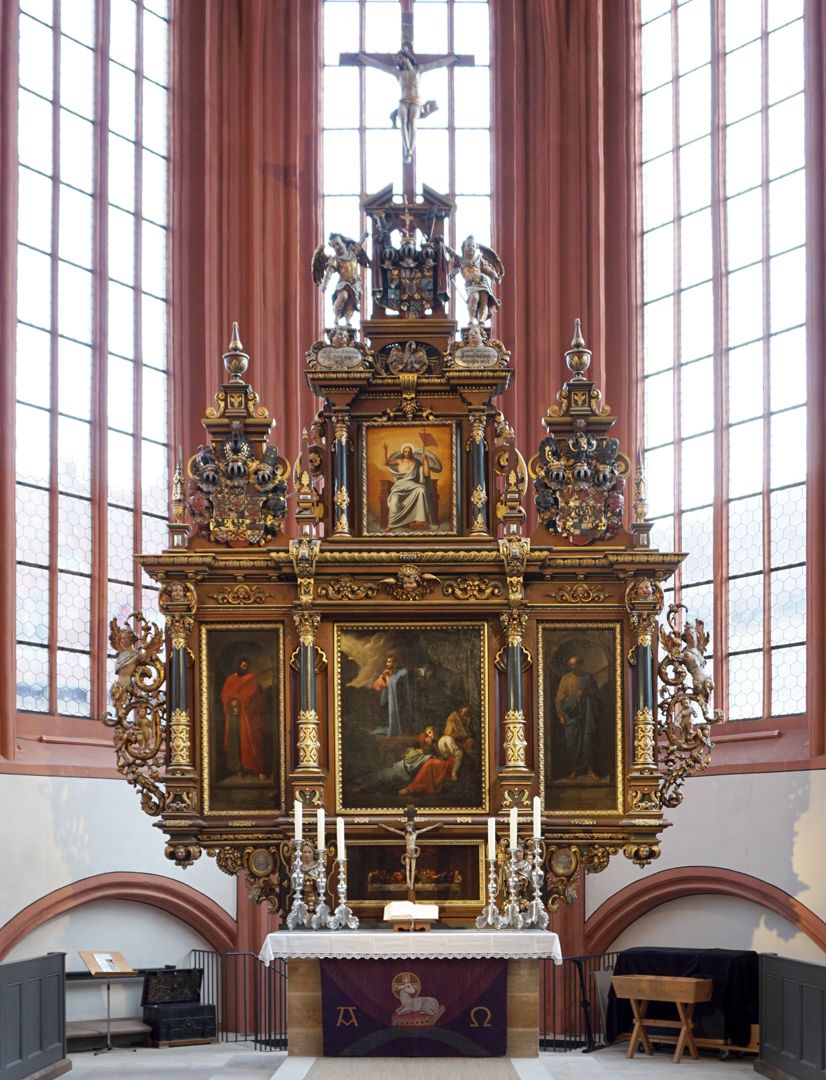 High Altar General view, high altar