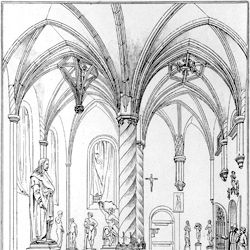 <The chapel in the Landau monastery