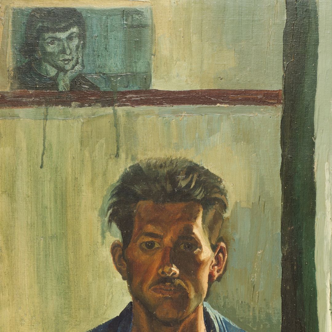 Selfportrait with Anngret Detail