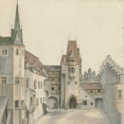 Burghof in Innsbruck to the south