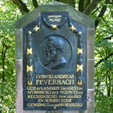Commemorative plaque, Ludwig Andreas Feuerbach